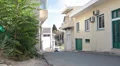 Narrow streets with old small buildings are in Paphos, Cyprus HD Footage