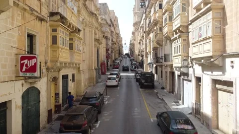 Narrow streets in Velletta Video stock 229849317