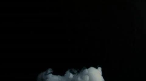 Narrow Tall Smoke Bubbeling Stock Footage 68416183