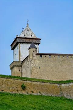 The Narva castle. Stock Photos