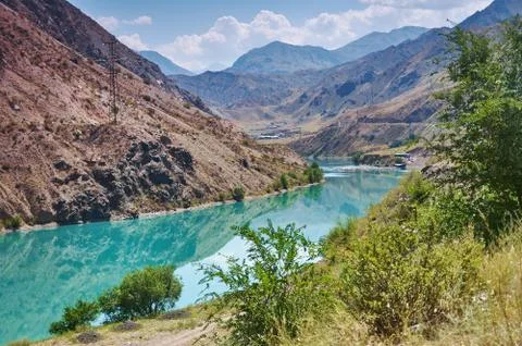Naryn River Stock Photos
