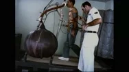 Nasa Apollo 11 Michael Collins Physical Tests Archival Footage Stock Footage