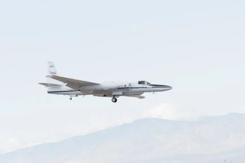NASA Lockheed ER-2 on display Stock Photos