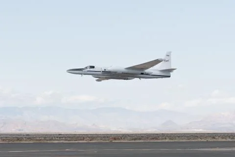NASA Lockheed ER-2 on display Stock Photos