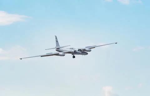 NASA Lockheed ER-2 on display Stock Photos