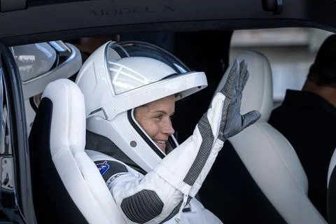 NASA makes second attempt to launch Crew-10 mission, Titusville, USA - 14 Mar 20 Foto stock