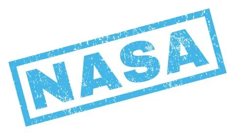 NASA Rubber Stamp Stock Illustration