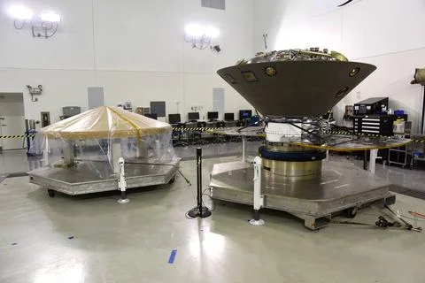 NASA s Interior Exploration using Seismic Investigations, Geodesy and Heat... Stockfoto's