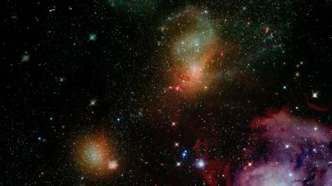 NASA space photo. Elements of this Image Furnished by NASA Foto stock