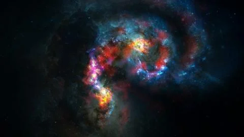 NASA space photo. Elements of this Image Furnished by NASA 스톡 사진