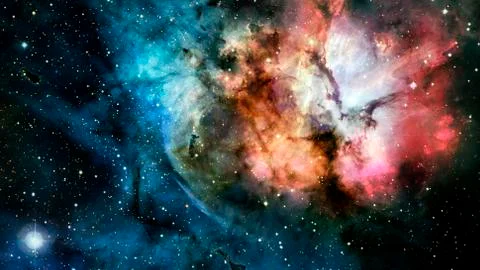 NASA space photo. Elements of this Image Furnished by NASA 스톡 사진