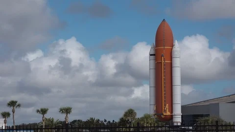 NASA Space Shuttle Stock Footage 86522428