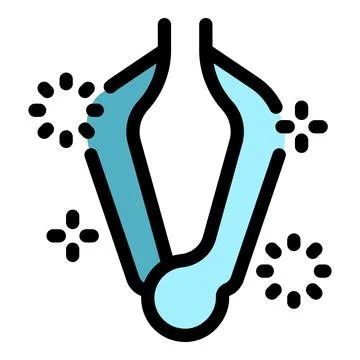 Nasal dilator reducing snoring and improving breathing during sleep 스톡 일러스트