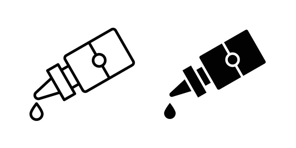Nasal spray icon for web projects Stock Illustration