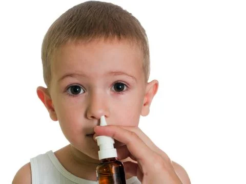 Nasal spray Stock Photos