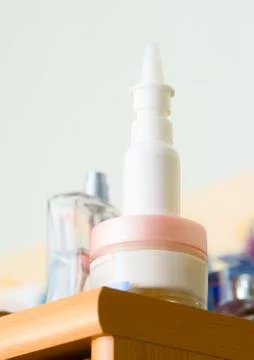 Nasal spray Stock Photos