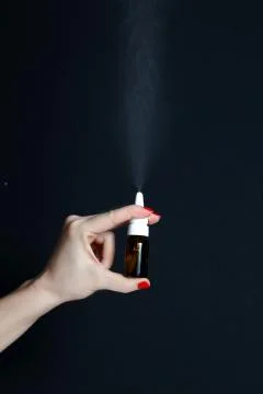 Nasal Spray Stock Photos