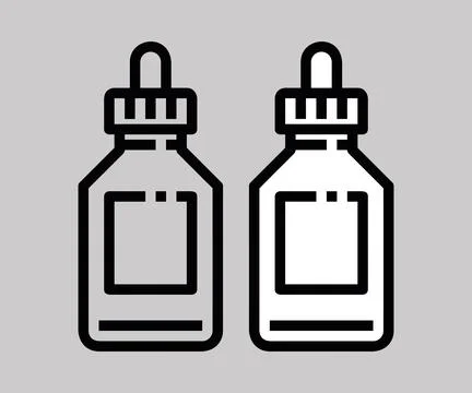 Nasal spray vector icon Stock Illustration
