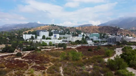 NASA's Jet Propulsion Laboratory (JPL) Pasadena, CA _004 Stock Footage 210100542
