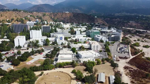 NASA's Jet Propulsion Laboratory (JPL) Pasadena, CA _019 Stock Footage 210227816