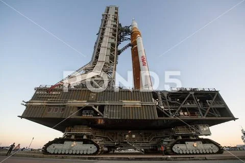 NASA s Space Launch System (SLS) rocket with the Orion spacecraft ...