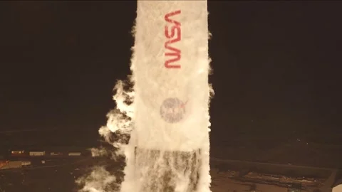 NASA's SpaceX Dragon Crew-8 mission spacecraft launch Stock Footage 289728796