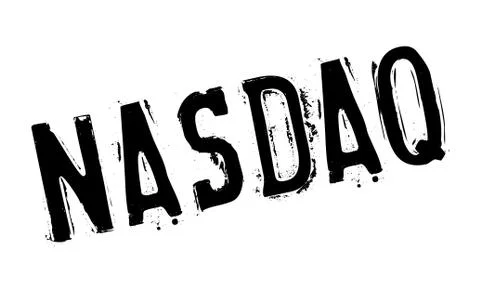 Nasdaq rubber stamp Stock Illustration
