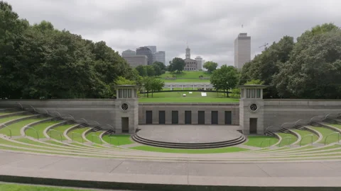 Nashville Bicentennial Capitol Mall Ampitheater 1 Stock Footage 276921046