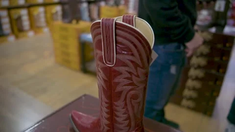 Nashville Boot Shopping Stock-Footage 333791665
