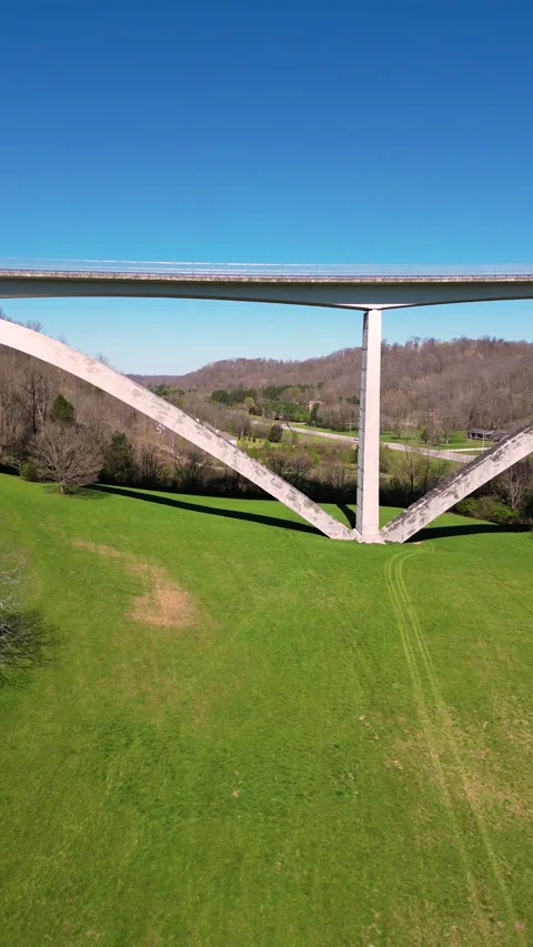 Nashville Bridge Underpass Stock-Footage 237259603