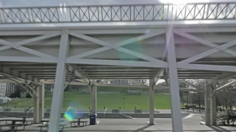 Nashville Capitol Hyperlapse With Clouds Stock Footage 58724646