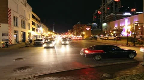 Nashville at Night Timelapse 動画素材 8996934