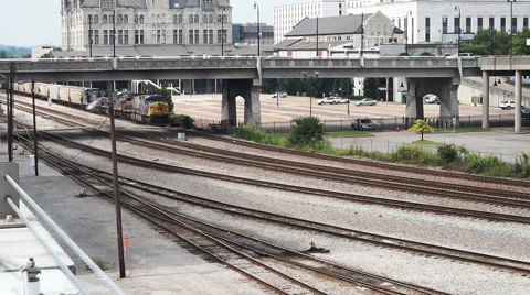 Nashville by the Rails Stock Footage 53840077