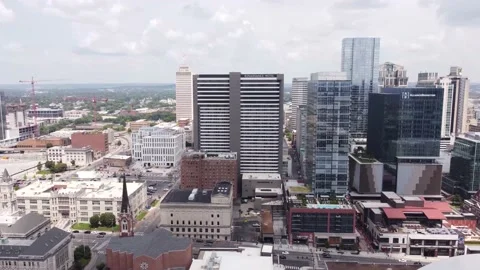 Nashville Skyline Stock Footage 170521044