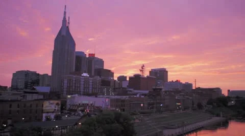 Nashville Sunset Video stock 10771562