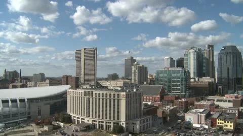 Nashville timelapse 1 Stock-Footage 8981631