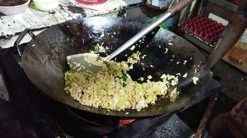 Nasi Goreng Video stock 244614828