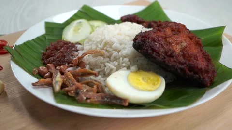 Nasi Lemak Stock Video Footage | Royalty Free Nasi Lemak Videos | Pond5