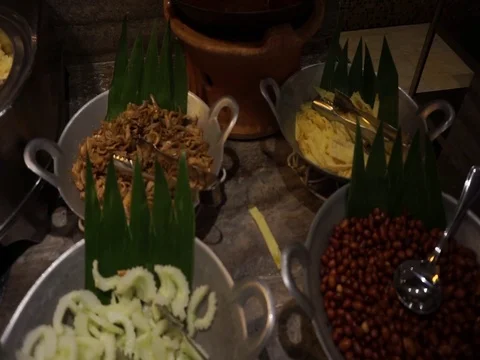 Nasi Lemak Stock Footage 126475094