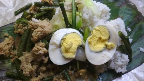 Nasi Pecel Stock Photos