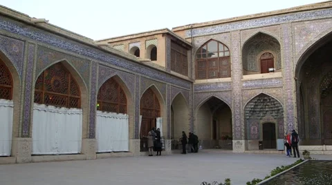 The Nasir al-Mulk Mosque 動画素材 46785011