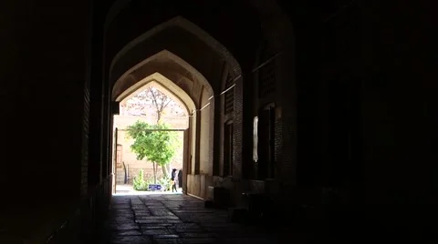 Nasir al-Mulk Mosque, Masjed-e Naseer ol Molk in Shiraz, Iran. 動画素材 46791981