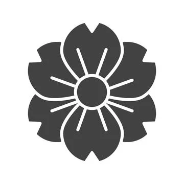 Nasturtium Icon Image. Stock Illustration