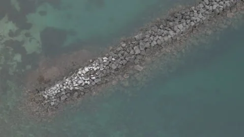 Nasugbu Breakwater Stock Footage 150534610