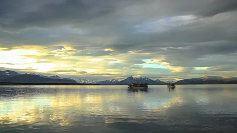 Natales Bay 스톡 동영상 92083876