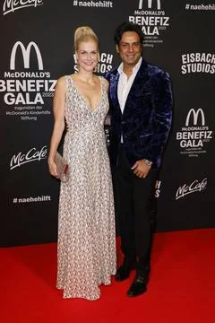  Natascha Grün und Param Multani bei der 18. McDonald s Benefiz Gala 2023 .. Stock Photos