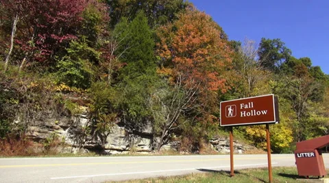 Natchez Trace Parkway Fall Hollow Vidéo 34658015