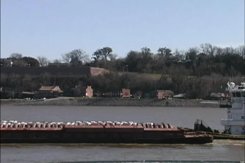 Natchez under the Hill MS Stock Footage 465813