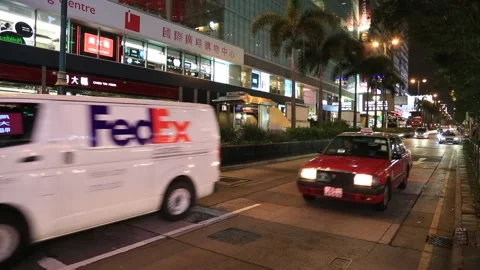 Nathan Road Stock Footage 203669663