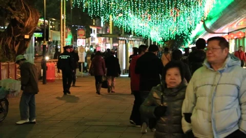Nathan Road Stock Footage 203749396
